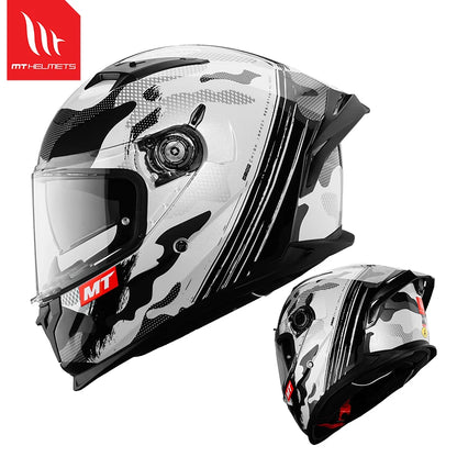 New MT Braker SV Motorcycle Helmet ECE DOT Certification Full face Double lens Racing off-road Helmet Capacetes Cascos Para Moto