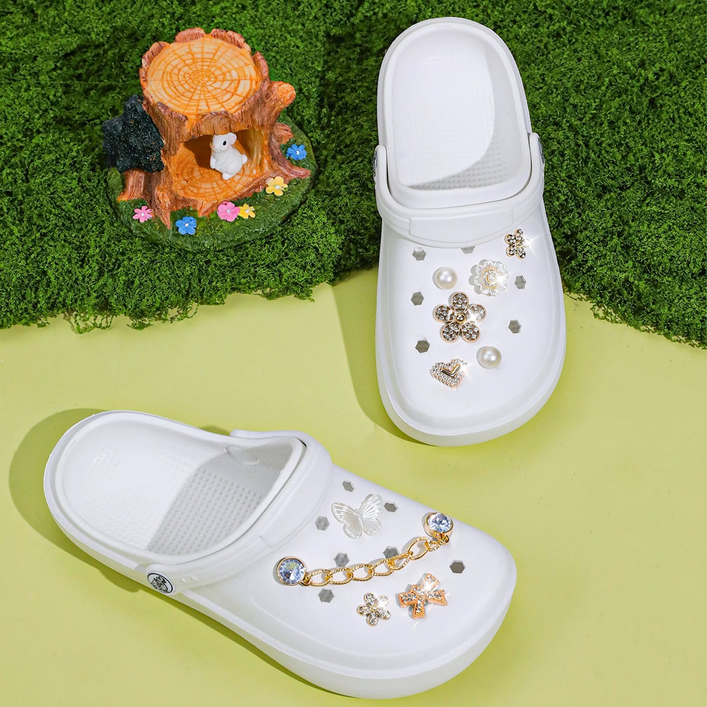 Casual Clog and Mules, Lightweight EVA Garden Shoes, Non-Slip Sandals, Breathable Slip-On Shoes for Indoor Outdoor 666