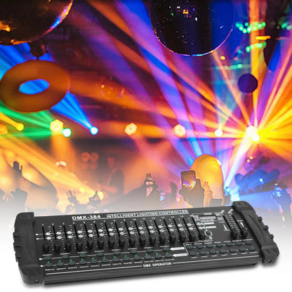 384 Channel Light Controller DMX512 Dj Light Controller Console Operator for Live Concerts KTV DJs Clubs Equipment