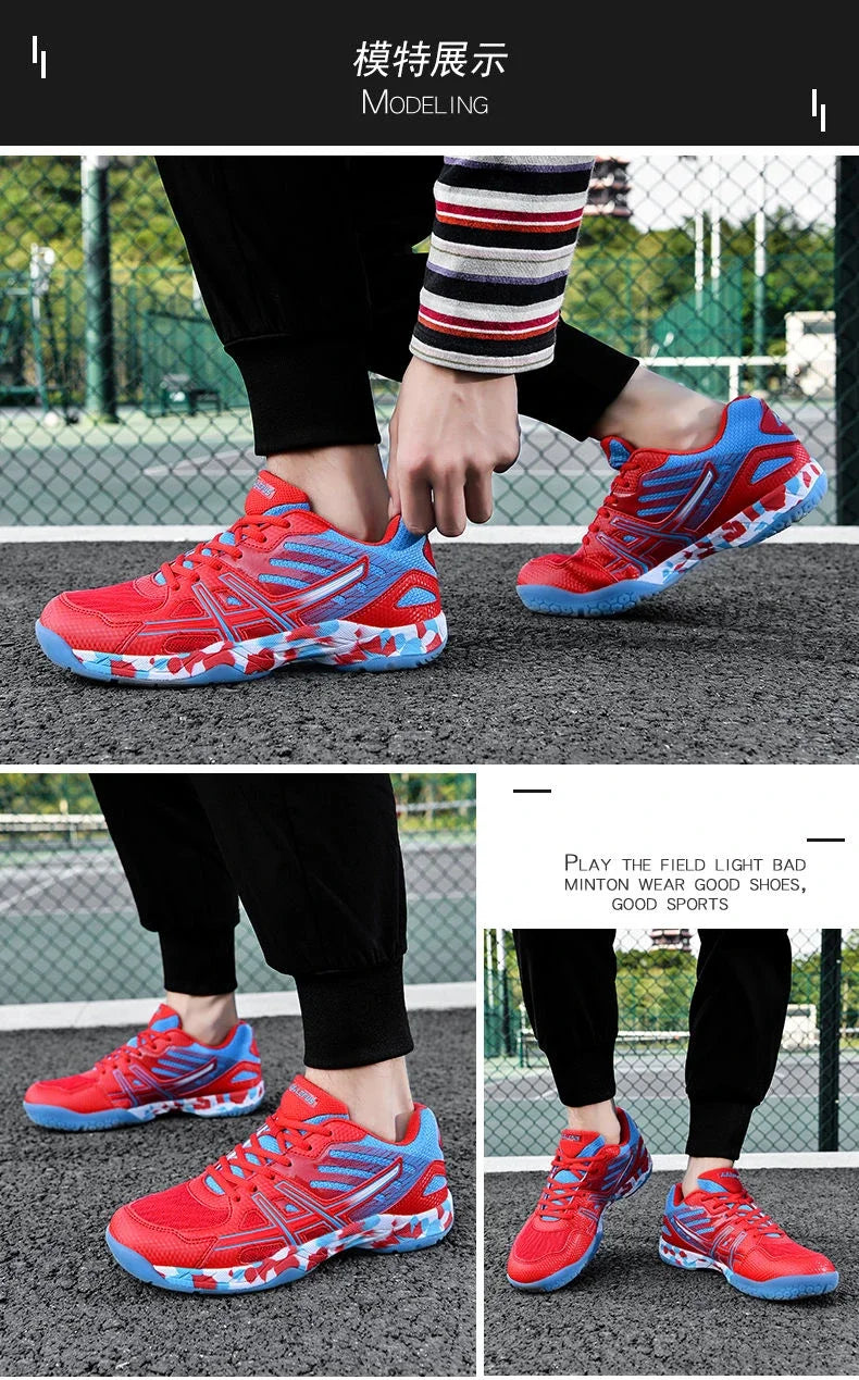 Women Sneakers Men Badminton Shoes Light Black Breathable Female Outdoor Sports Training Women Athletics Sports Pink