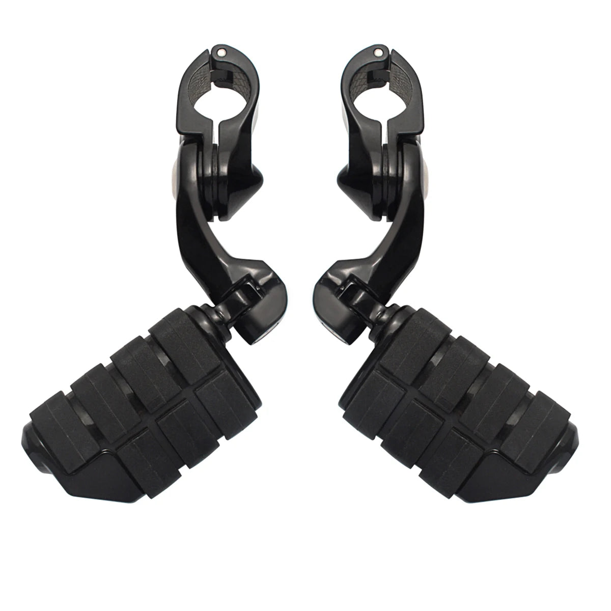 1.25" Highway Pegs Adjustable Footpeg Short for Harley Touring Road King Road Glide Electra Glide Street Glide Sportster Softail