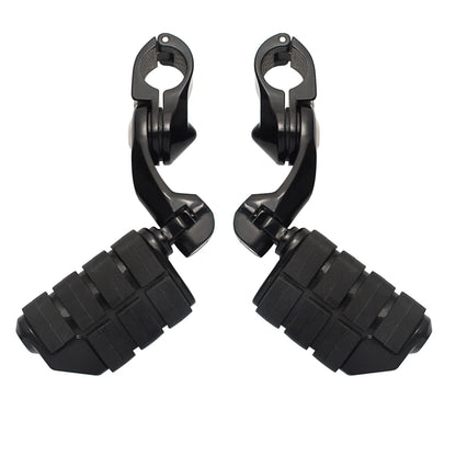 1.25" Highway Pegs Adjustable Footpeg Short for Harley Touring Road King Road Glide Electra Glide Street Glide Sportster Softail