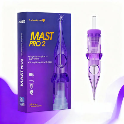 Mast Archer2 Wireless Tattoo Machine Kit 3.5mm Stroke 2100mAh Battery Brushless Motor with Mast Pro Needles Cartridges Supplies