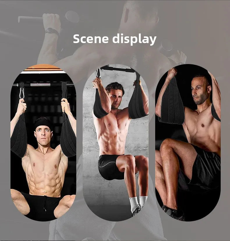 Bodyweight Training Straps Fitness Suspension Abdominal Training Strap Pull-Up Training Home Fitness Equipment Exercise Straps