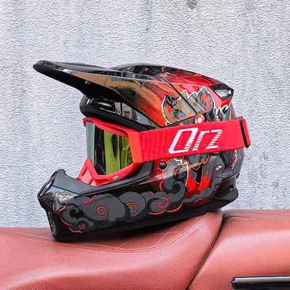 ORZ's new motorcycle off-road helmet, rally helmet, and mountain bike downhill helmet