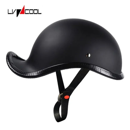 Retro Motorcycle Half Helmet Fashion Bailer for Scooter Safety Helm Spring Summer Capacetes De Moto