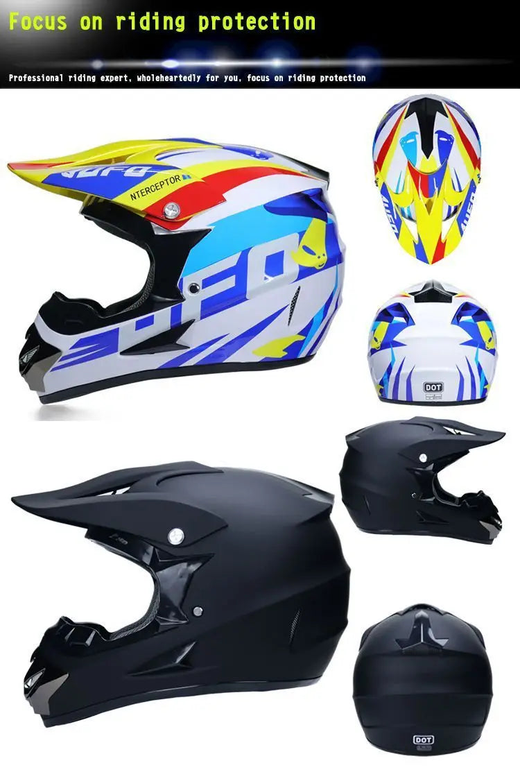 four seasons Racing Helmets Motorcycle Helmet  riding helmet and  rally Helmet Large adv Sports helmet Motocross Helmet Casco