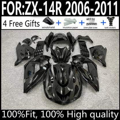 Kawasaki ZX-14R 06 07 08 09 10 11 ZX14R 2006-2011 Motorcycle Fairings Kit ABS Plastic Body Work Cowling Set Full Body