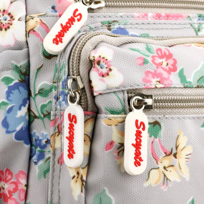 Fashion Multi-Pocket Crossbody Handbags Floral Pattern Female Shoulder Bag for Shopping Messenger Bags Waterproof Crossbody Bag