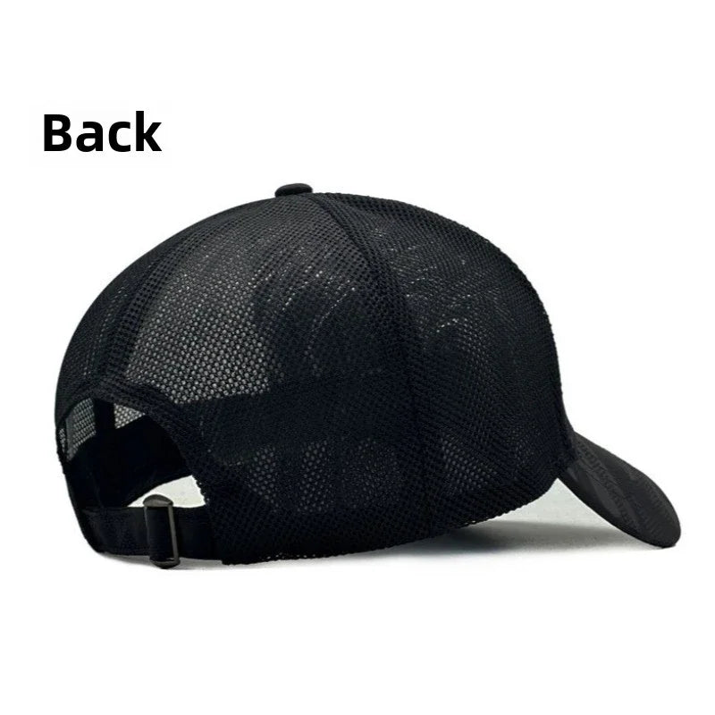 Summer Quick Drying Deeper Baseball Caps for men  Camouflage Big Size Mesh Breathable Dad Hat  Plus Size 65cm  Snapback Caps