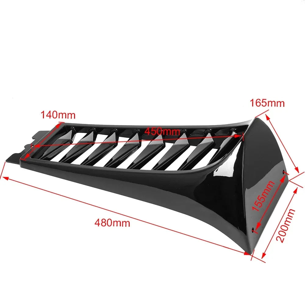 For Harley Softail Breakout Street Bob FXBR 2018-2022 Front Lower Radiator Cover Chin Fairing Spoiler