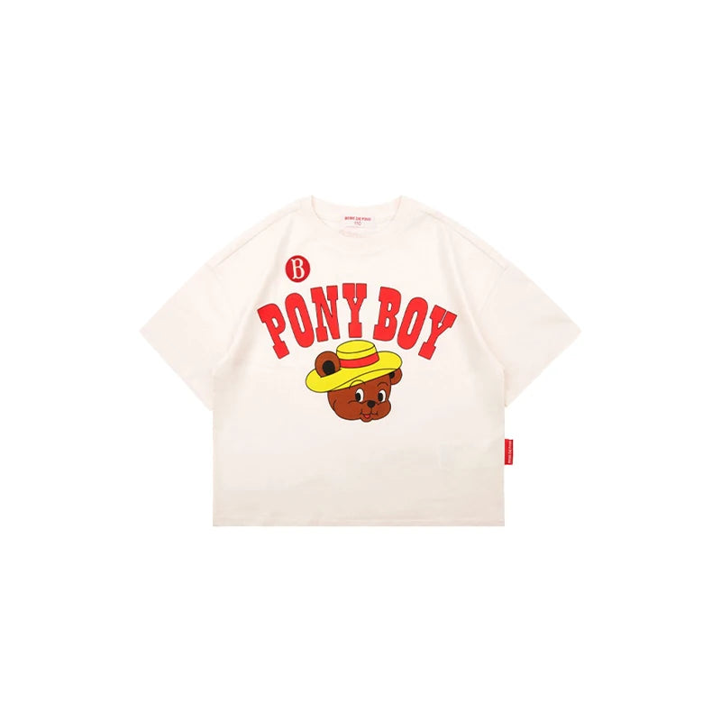 Summer 2026 New Kids T-shirt Shorts Set Korean Boy Girl Letter Printed T-shirt Children's Casual Set Sunscreen Suit Set