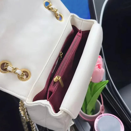 High end women's crossbody bag, high-quality leather wallet, retro design, adjustable and detachable shoulder strap, C bag