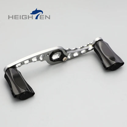 HEIGHTEN Baitcasting Reel Mod Kit Double Handle Center Distance 95mm +Diameter 21mm Knobs Lure Fishing Modification Accessories