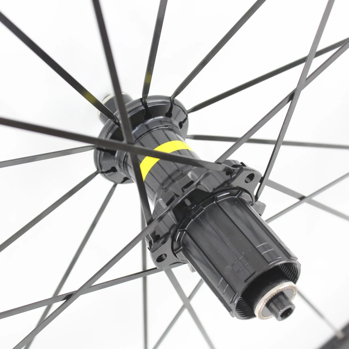 New White Black Gray 700C 50mm Road bike alloy bicycle wheelset clincher rims V Disc brake Thru Axle center lock hubs wheels