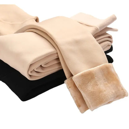 Thicken Thermal Tights Leggings Women Winter Fleece Velvet Thermo Stockings High Waist Elastic Slim Sexy