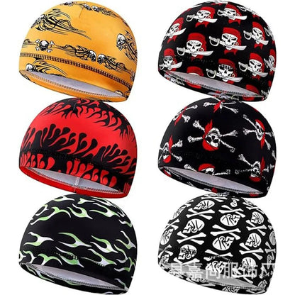 Cycling Hat Summer Breathable Sweat Absorbing Quick Drying Sports Hat Bicycle Motorcycle Safety Helmet Lining Cycling Cap