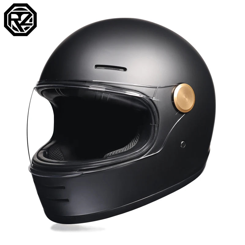 ORZ motorcycle helmet retro cruise full helmet personalized ghost knight helmet ABS material