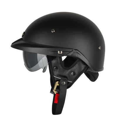 Summer Motorcycle Helmet S-XXXL Cascos Para Moto Retro Half Face Motorbike Riding Anti-UV Len Cool Style Chopper for Men Use