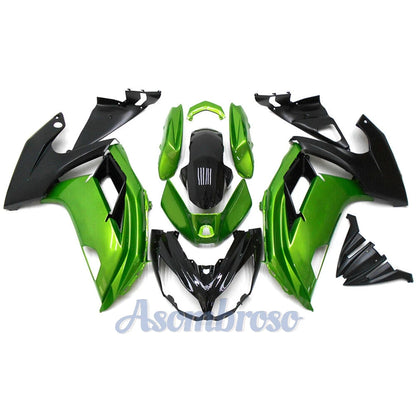 Gloss Black Fairing Kit For Kawasaki Ninja 650 2012 2013 2014 2015 2016 ER-6F EX650 Bodyframe Rebuilding Motorcycle Fairings Set