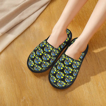 Custom British Lando Norris Racing Driver Guest Slippers for Spa Women House Slipper