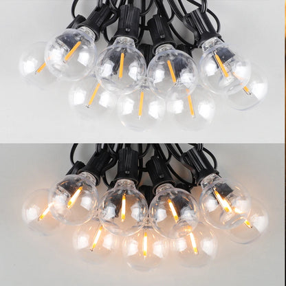 Shatterproof G40 String Light 220V 110V Led Outdoor Lights Garland E12 Waterproof Connectable Festoon Decoration Camping Light