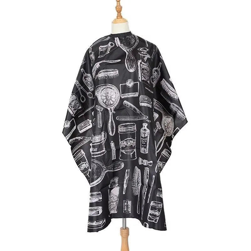 1PCS Professional Hair Cutting Apron Salon Barber Cape Hair Cutting Waterproof Cloth Hair Cutting Apron Barber Accessories