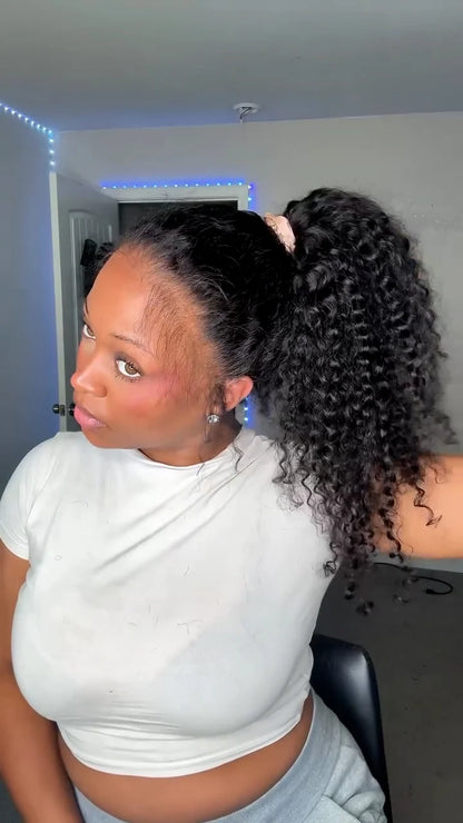 Full Range Lace Front Wigs Long Curly Wave Wig 4x4 5x5 Glueless Deep Wig 13x4 13x6 Lace Front Human Hair Wig 360 Full Lace Wig
