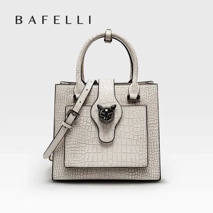 2024 NEW WOMEN'S HANDBAGS BUSINESS LADY GENUINE LEATHER ORIGINAL LUXURY BRAND DESIGNER OFFICE FEMALE BAGS CROSSBODY CAT PURSE
