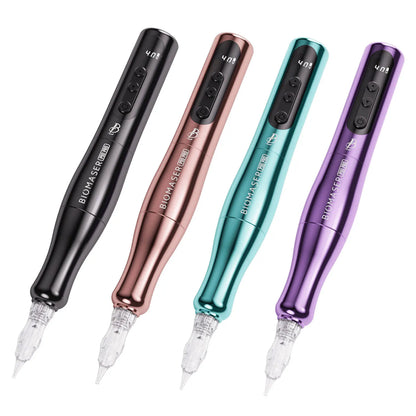 BIOMASER P90 Pro Wireless Rotary Rechargeable PMU Tattoo Machine Permanent Makeup Microblading Eyebrow Lip Eyeliner Tattoo Gun