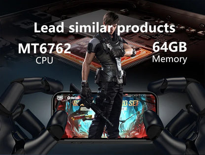 SOYES Q333 Mini Smartphone 4GB RAM 64GB ROM Android 12.0 Face Unlock 2000mAh 4G LTE Type-C OTG 3.58‘’ Screen Small Phone