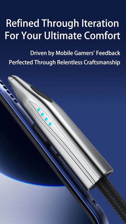 240W 100W Bullet Train Shape Fast Charging Cable 90° Elbow Type C Charger USBA/Type C To Type C Cable for Samsung S25 iPhone 16