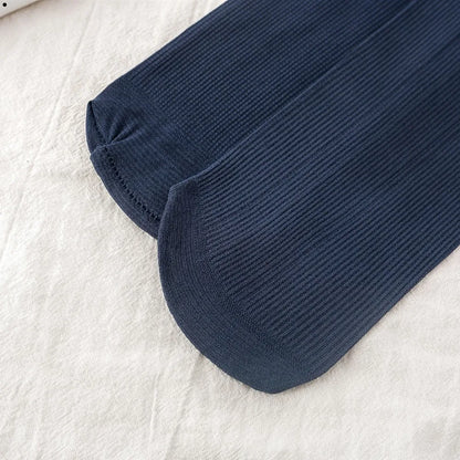 10pairs Men Ice Silk Socks Summer Spring Ultra-thin Socks Solid Business Socks Breathable Soft Socks Ankle Bamboo Fiber Socks