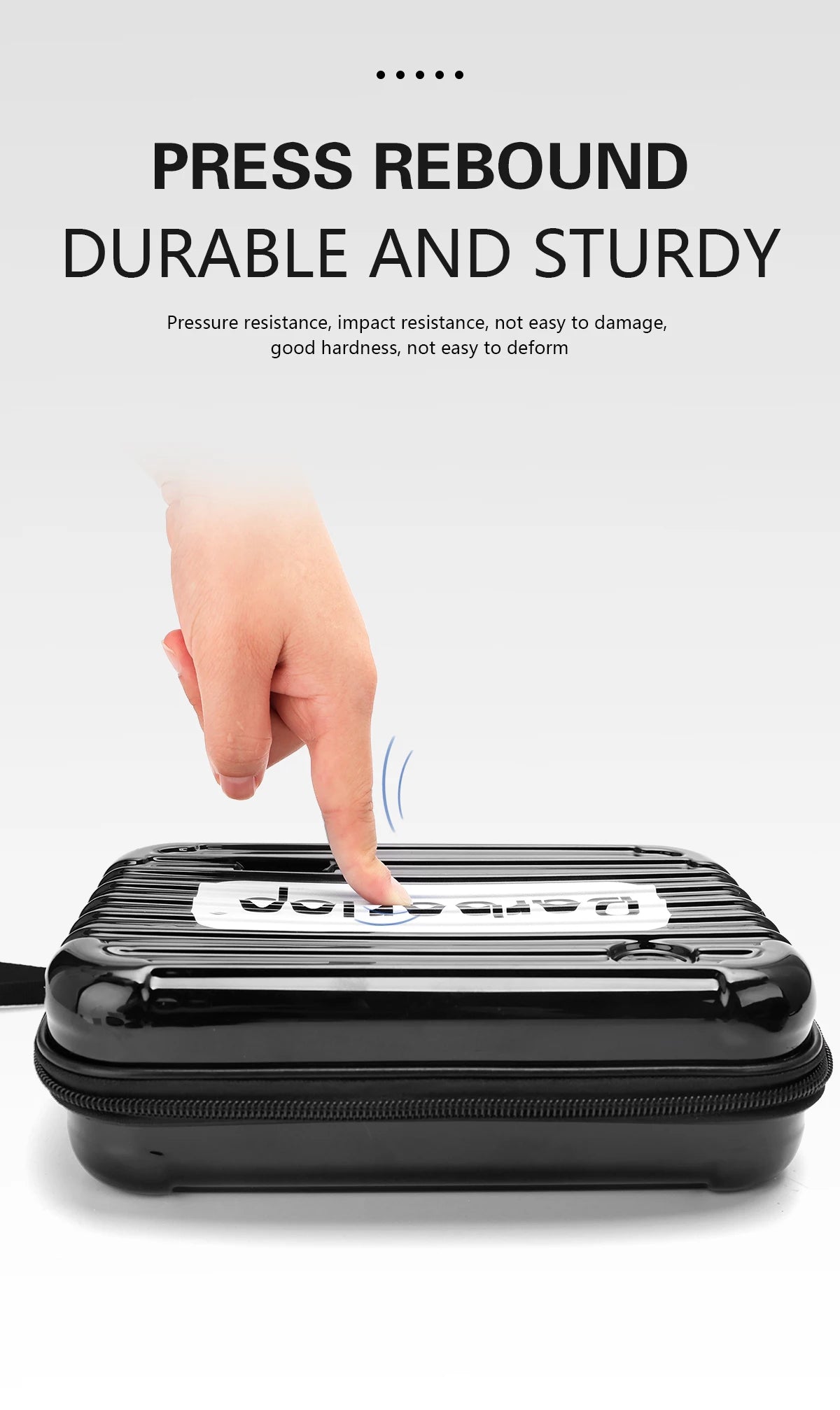 BARBERTOP Tools Storage Bag Waterproof Hair Clipper Bag Hair Cutting Scissors Shaving Kits Haircut Accessories Organizer Box