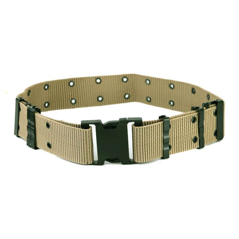 Fabric Tactical Army Belt Canvas Casual Fashion Luxury Designer Jeans Belt for Men Military Sports Strap with Adjustable Belt