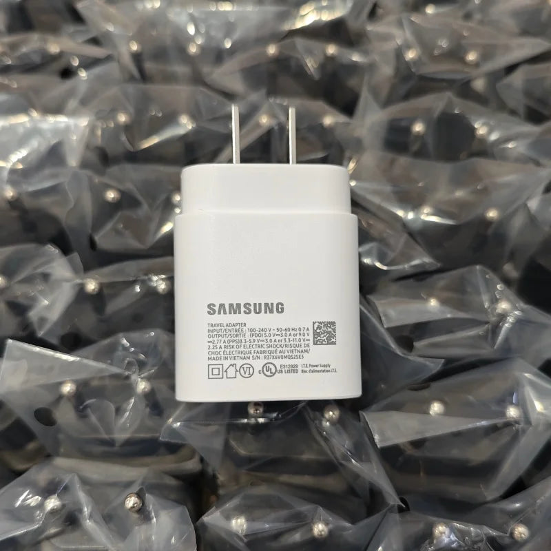 SAMSUNG 25W Charger 45W Adapter PD Type C Super Fast Charging Samsung Galaxy S26 S25 S24 S23 S22 Ultra A54 A34 Power Chargeur EU