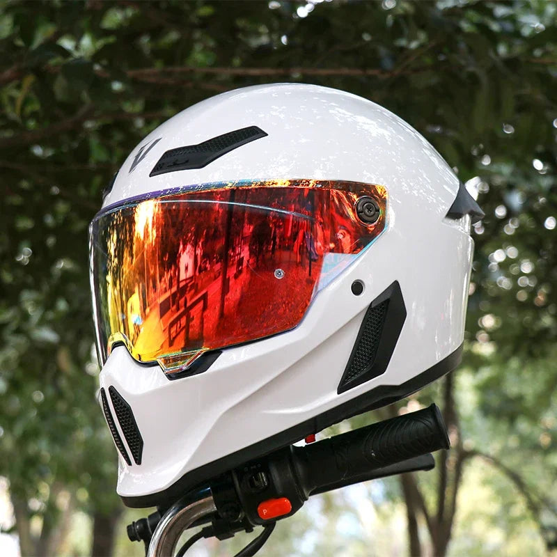 New Motorcycle Helmet DOT Approved  Full Face Racing Off-road Helmets Capacetes Men Cascos Para Moto for Harley Four Season