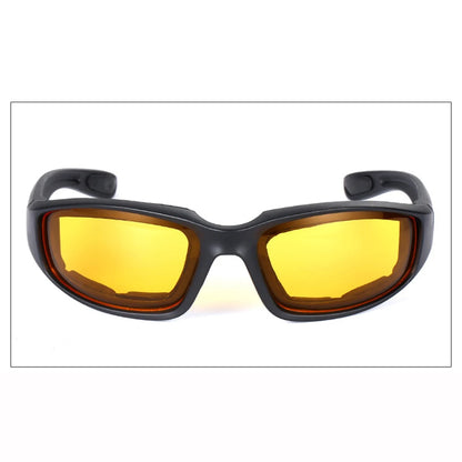 Outdoor UV Protection Goggles Padded Goggles Anti-UV Unisex Sports Sunglasses Eyewear Motorcycle Riding Glasses for Adventurers