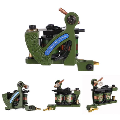 Stigma Professional Top Quality Tattoo Machine Iron Fine Lining Wrap Coils Guns Tattoo Supply Permanent Makeup