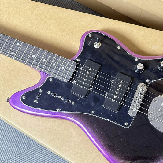 Custom Electric Guitar - Purple Body - 6 strings - 22 frets - suitable for both professionals and beginners - free shipping