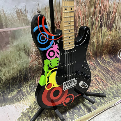 Vicers  Maple Fingerboard ST Electric Guitar 22frets 6-String Guitar Color Veneered Rock Guitar SSS Pickup Electric Guitar