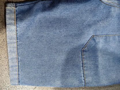 2025 Autumn New Children Loose Overalls boys girls casual all-match denim Trousers Spring Fall Solid Outwear 1-7Y Kids bib pants