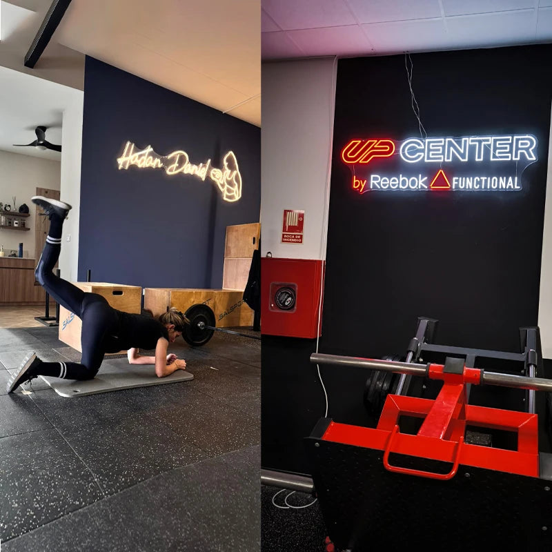 Custom Led Neon Signs Light Letters Name Personalized LED Channel Logo Signage for Gym Shop Business Wedding Room Drop Shipping
