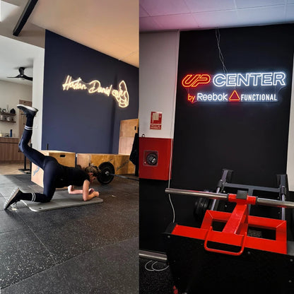 Custom Led Neon Signs Light Letters Name Personalized LED Channel Logo Signage for Gym Shop Business Wedding Room Drop Shipping
