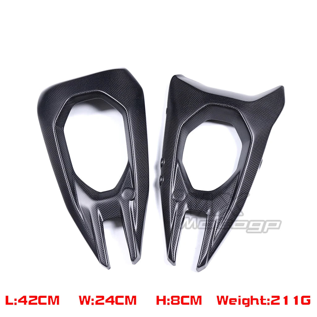 For DUCATI PANIGALE V4 V4S 2025 Carbon Fiber Motorcycle Fairing Kits Front Rear Mudguard Side Panel Tail Hump Exhaust Cover