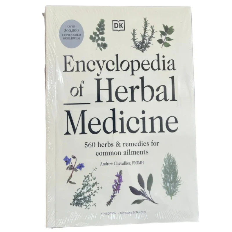 Encyclopedia of Herbal Medicine New Edition: 560 Herbs and Remedies for Common Ailments A5 Size English Book