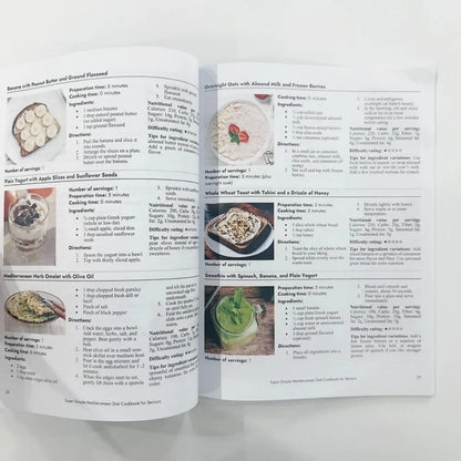 Bestsellers in 2026 Super Simple Mediterranean Diet Cookbook for Seniors: Eat Healthy, Support Longevity & Control Weight