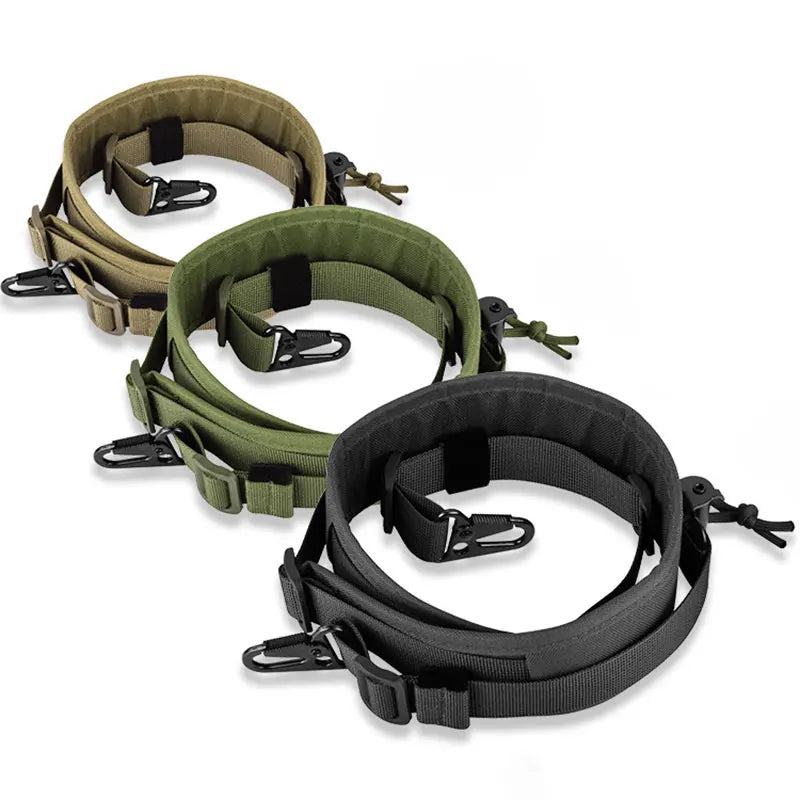 Tactical Rifle Strap 2 Point Sling Shotgun Belt Quick Adjustable Gun Sling Padded Shooting Shoulder Straps Hunting Accessories
