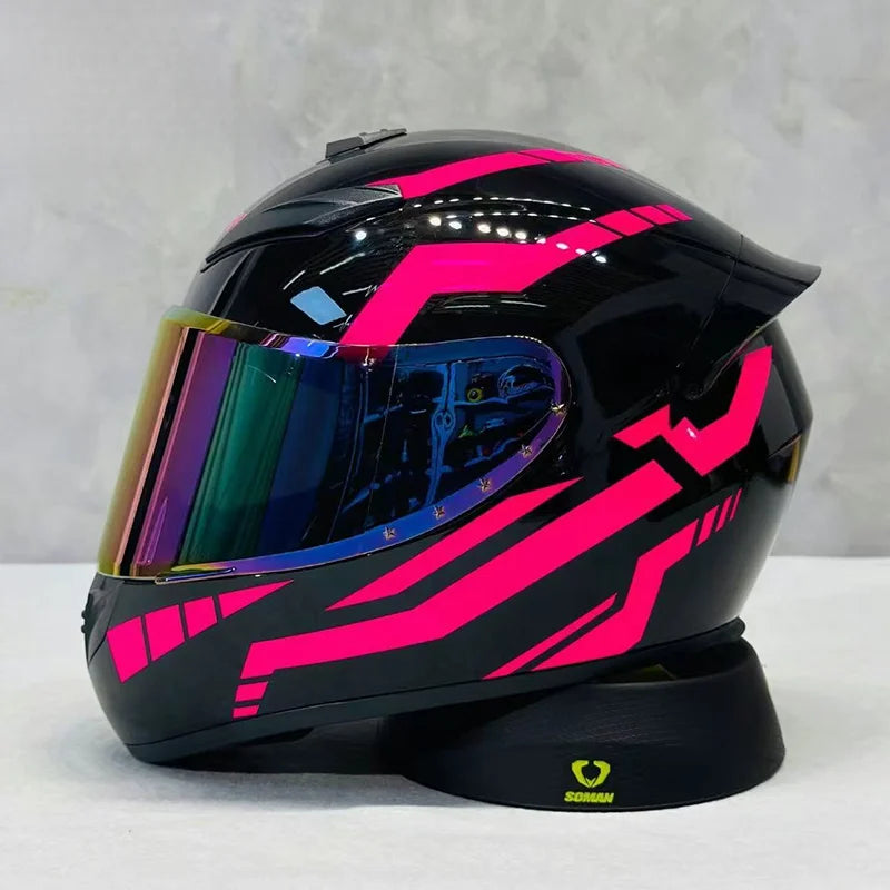 Popular Urgly Girl Full Face Motorcycle Helmet with Multiple Style Options and Unmatched Riding Freedom for Urban Riding Riders