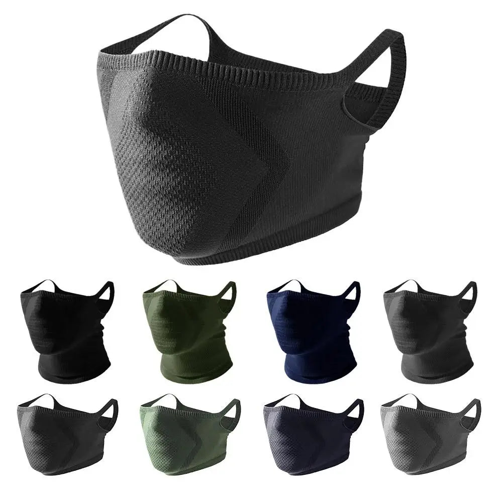 Cycling Face Mask Absorb Sweat Breathable Fishing Training Sport UV Face Scarf Neck Gaiter Summer Face Bandana Safety protection